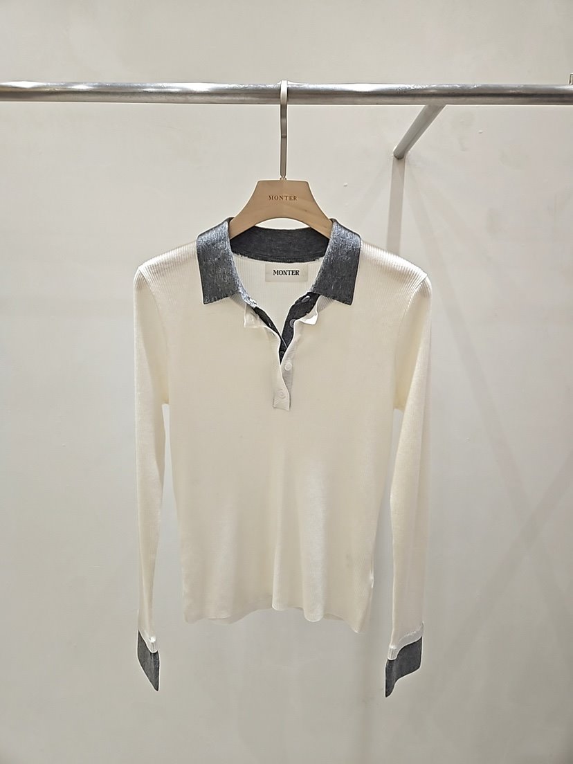MONTER東大門實拍女裝新款職業熱賣真品休閑26春夏針織衫MONTER針織衫
