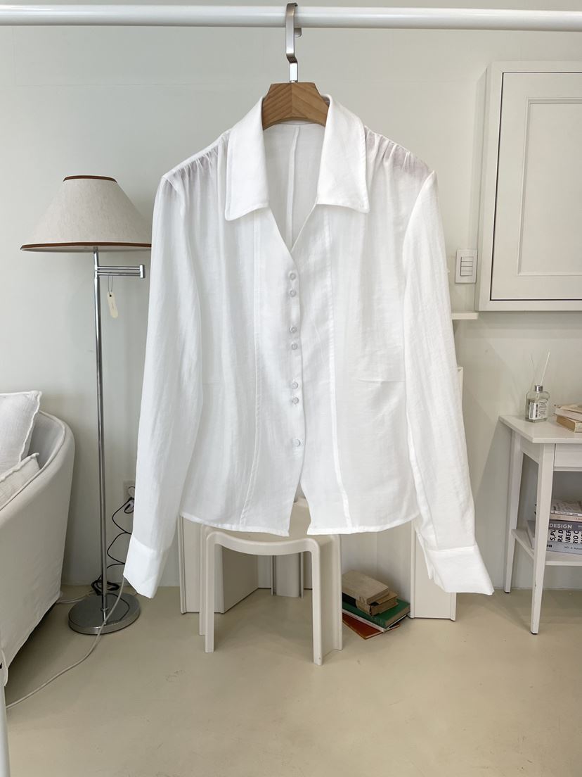 EDITION-P韓國代購女裝新品人氣推薦休閑熱賣襯衫蕾絲衫EDITION/CHAHEE襯衫/蕾絲衫