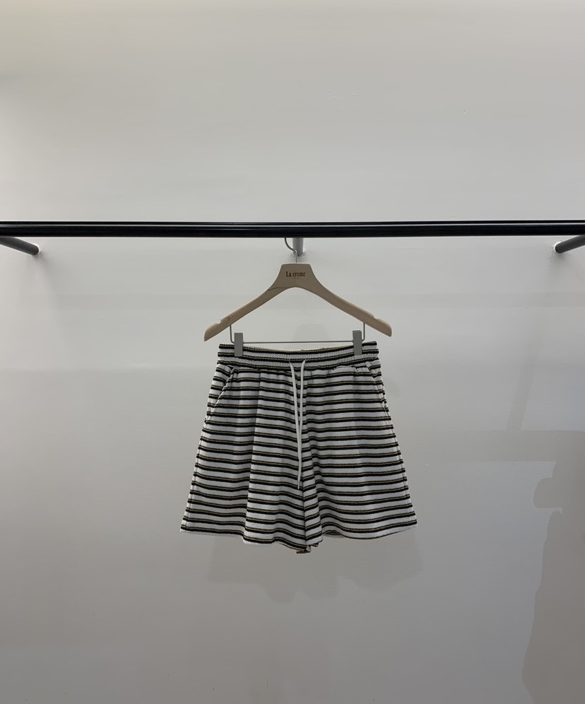 LA CREME韓國直郵女裝新款熱賣休閑26春夏推薦人氣短褲毛圈LA CREME短褲