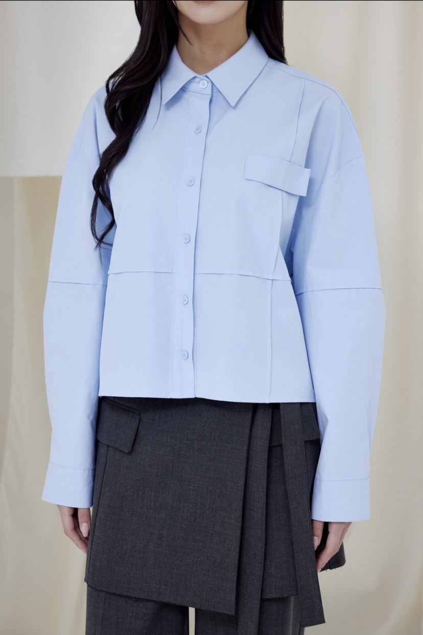 LE-PPL韓國直郵女士新品真品人氣熱賣休閑時尚襯衫蕾絲衫LE-PPL襯衫/蕾絲衫