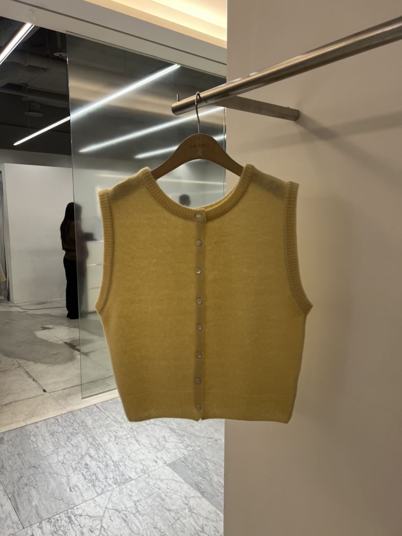 DE VENTI東大門代購女裝新款職業休閑熱賣時尚人氣26春夏馬甲DE VENTI馬甲