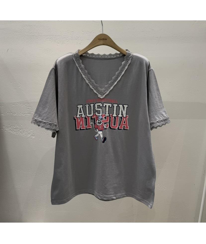 LOVABLE韓國代購女士新款休閑時尚熱賣職業真品人氣26春夏T恤LOVABLET恤