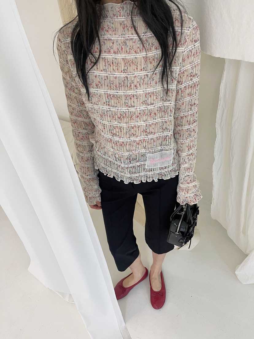 BOUTIQUE-L東大門直郵女裝新品熱賣推薦時尚人氣長袖T恤BOUTIQUE-L長袖T恤