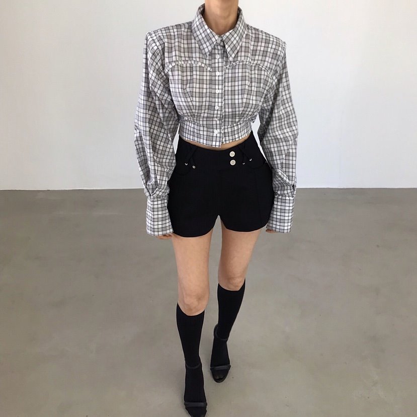 2TWO MOON韓國直郵女士新品26春夏時尚熱賣襯衫蕾絲衫系帶2TWO MOON襯衫/蕾絲衫