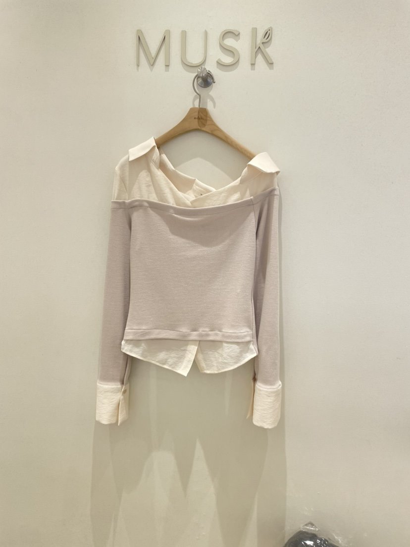 MUSK東大門直郵女士新款人氣熱賣推薦休閑職業襯衫蕾絲衫MUSK襯衫/蕾絲衫