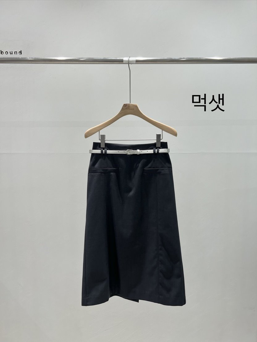 UNBOUND東大門實拍女士新品休閑26春夏半身裙中短裙不含腰帶UNBOUND半身裙/中短裙