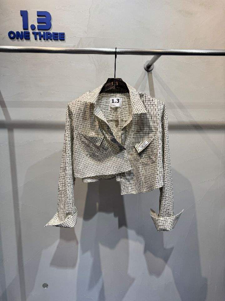 1.3東大門代購女裝新品職業休閑推薦時尚26春夏襯衫蕾絲衫1.3襯衫/蕾絲衫