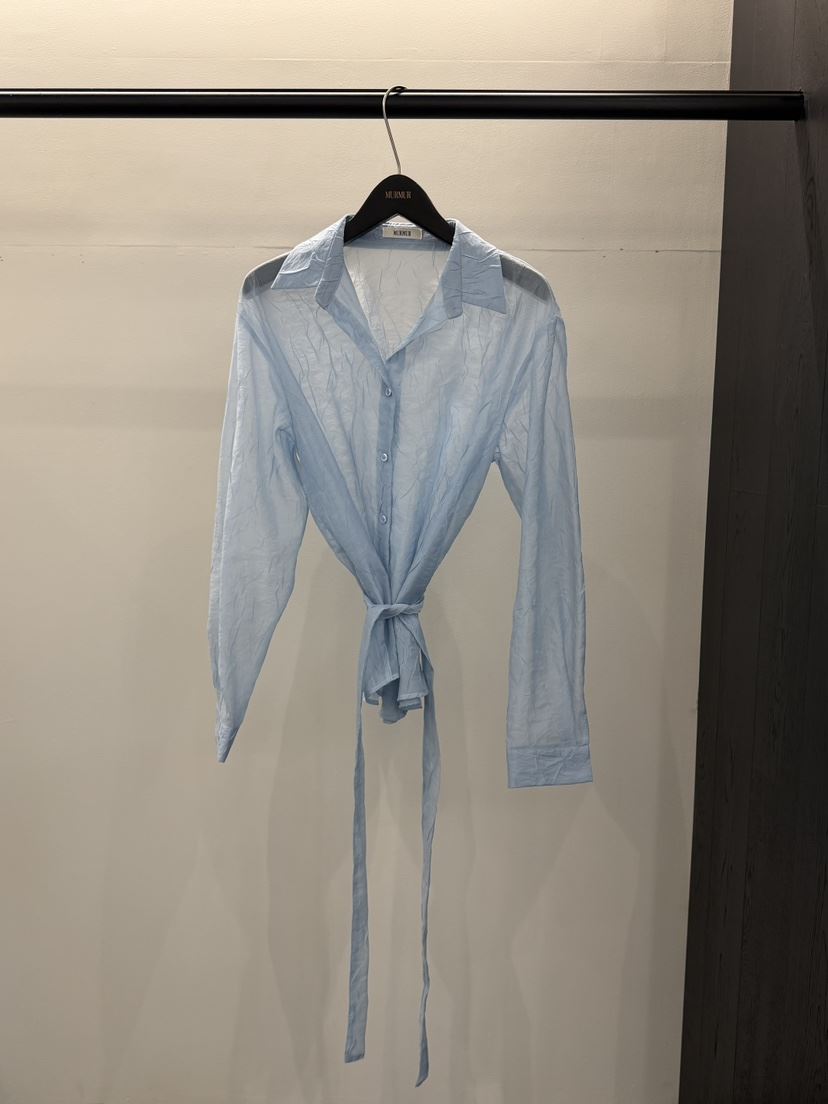 MURMUR東大門代購女裝新品時尚職業26春夏人氣襯衫蕾絲衫MURMUR襯衫/蕾絲衫