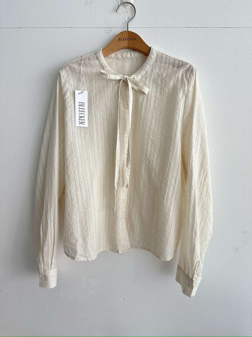 BLEECKER東大門實拍女裝新品時尚休閑真品推薦襯衫蕾絲衫BLEECKER襯衫/蕾絲衫