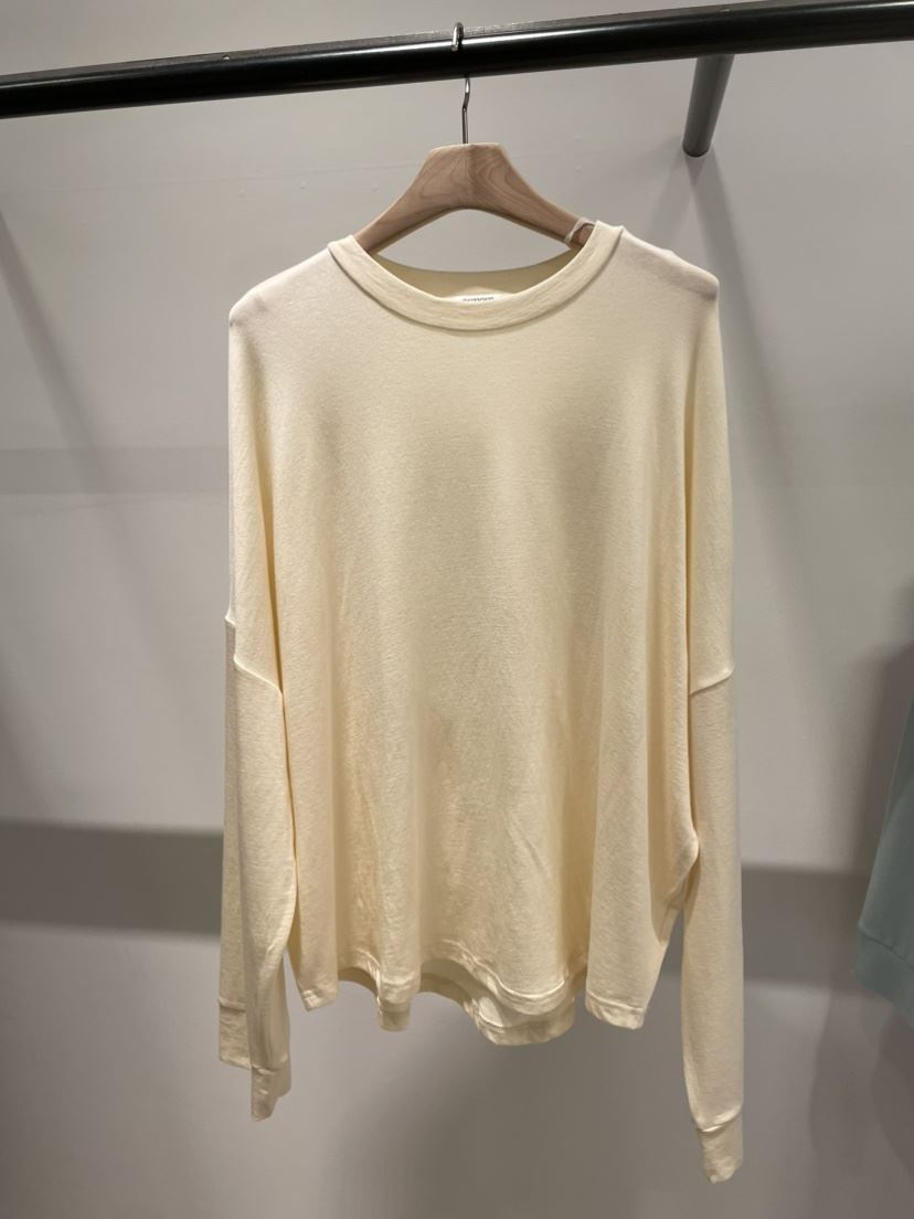 ORMORE韓國代購女裝新品人氣休閑職業推薦26春夏時尚長袖T恤ORMORE長袖T恤