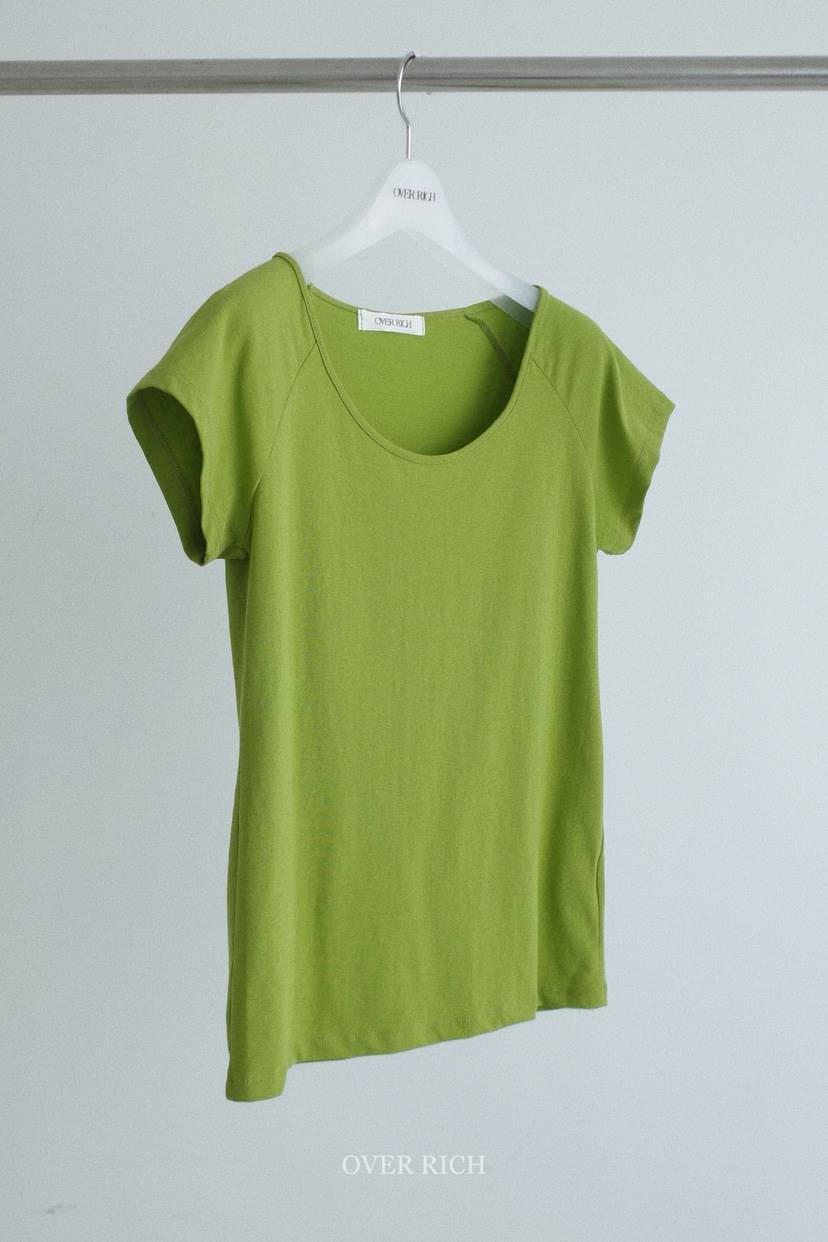 OVER RICH東大門代購女士新款人氣26春夏職業時尚推薦T恤OVER RICHT恤