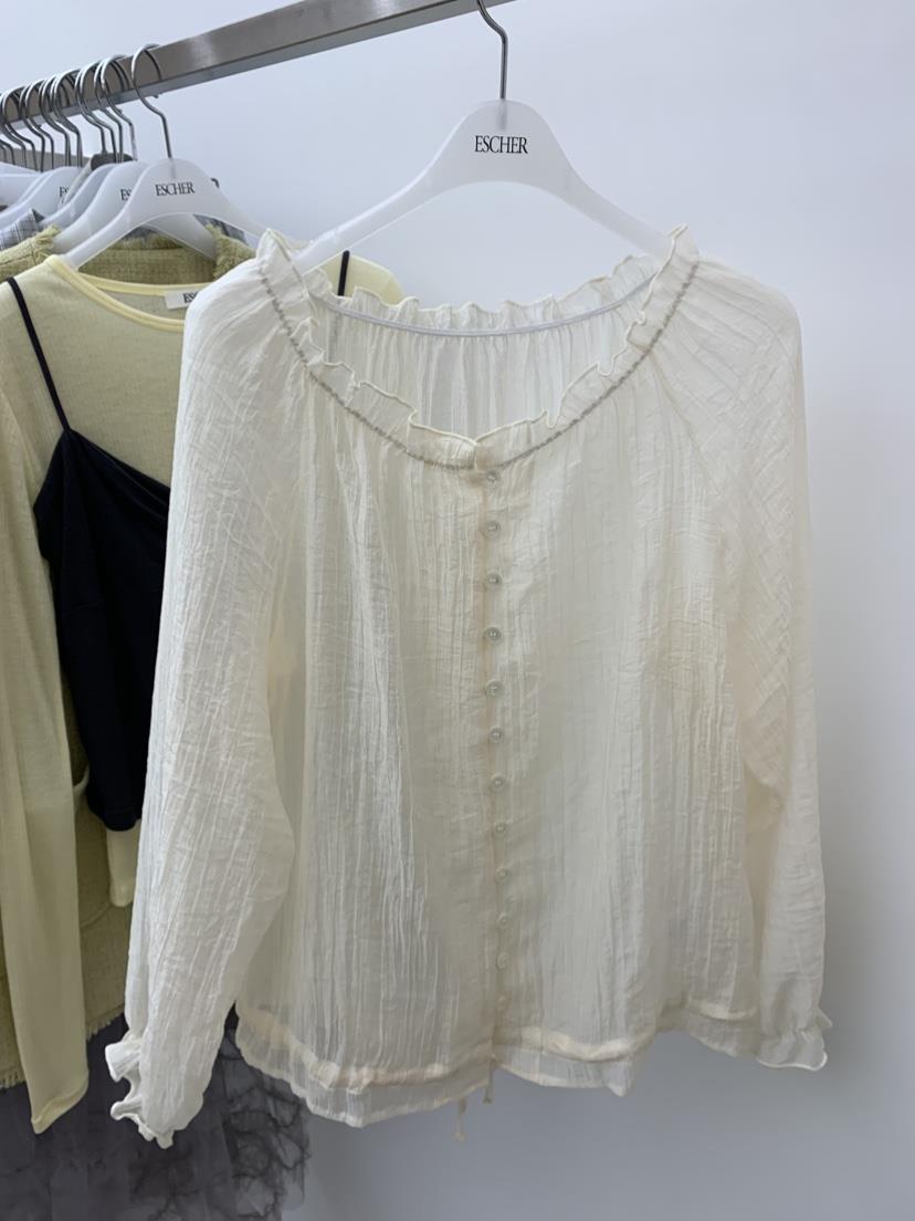 ESCHER東大門實拍女裝新款熱賣休閑真品人氣職業襯衫蕾絲衫ESCHER襯衫/蕾絲衫