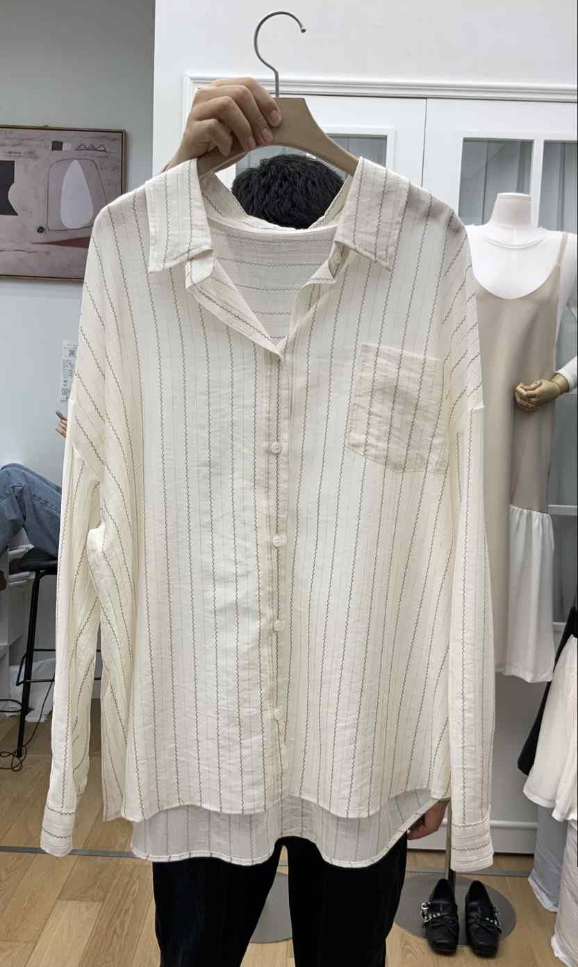 RE:FRESH-L東大門代購女士新品職業時尚襯衫蕾絲衫不含內搭RE:FRESH襯衫/蕾絲衫