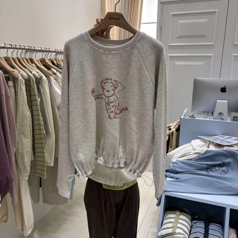 OURMOMENT東大門直郵女裝新款真品推薦人氣26春夏職業衛衣OURMOMENT衛衣