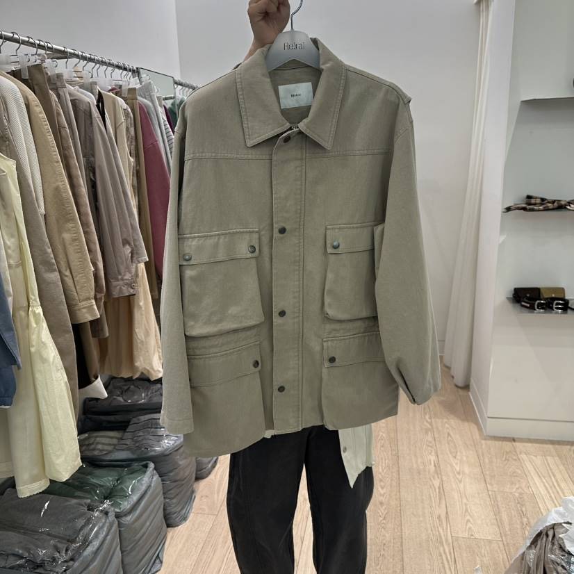 REIRAI韓國代購女士新品職業真品休閑推薦時尚人氣夾克口袋Reirai夾克
