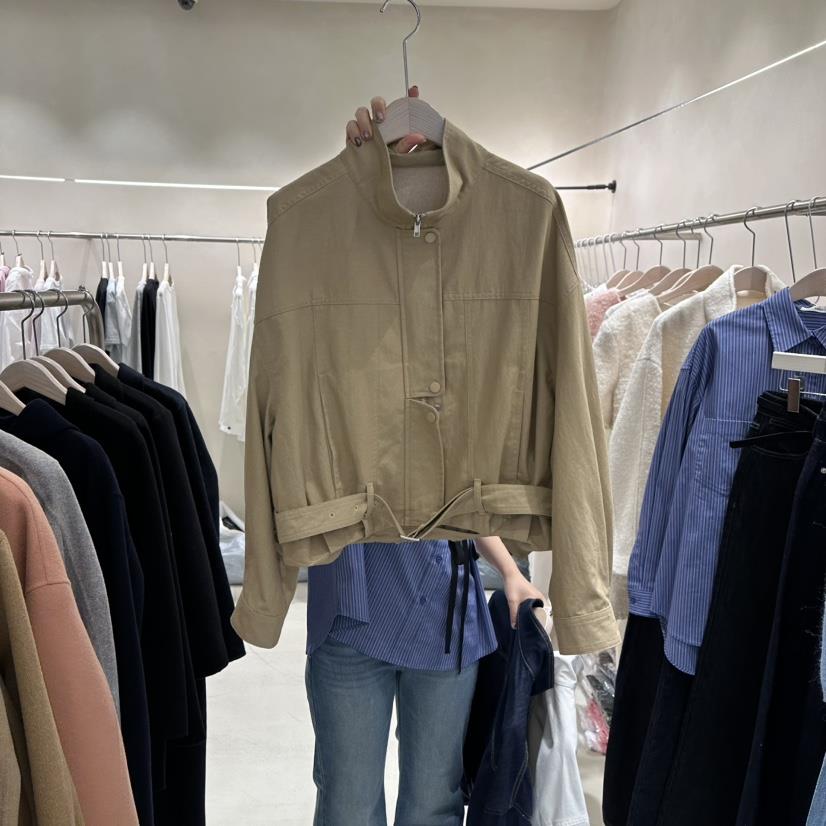 Color B韓國直郵女裝新品熱賣人氣休閑推薦26春夏時尚夾克Color B夾克