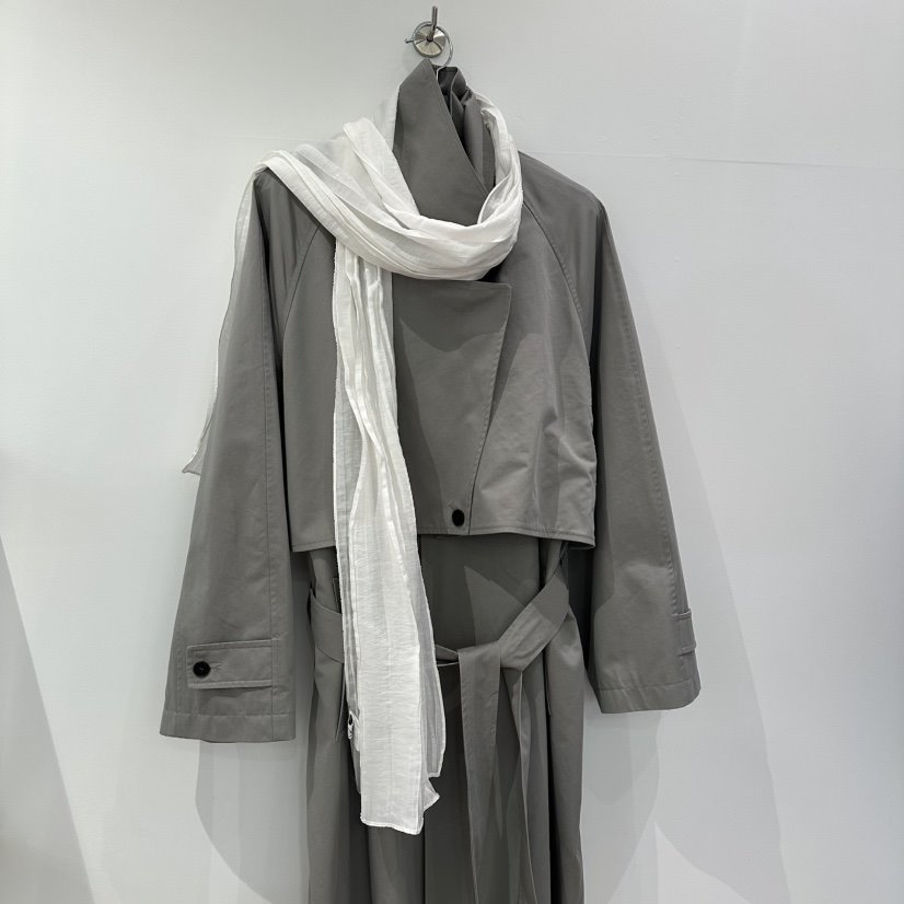 REIRAI東大門實拍女士新款時尚26春夏人氣熱賣圍巾披肩褶皺Reirai圍巾/披肩