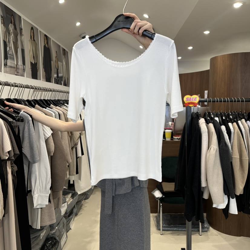 LE EDITION韓國直郵女裝新品26春夏熱賣推薦時尚真品T恤LE BOENET恤