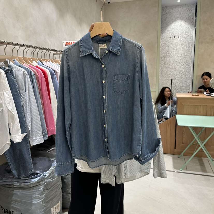 DELI JENNY東大門實拍女士新款真品時尚26春夏襯衫蕾絲衫DELI JENNY襯衫/蕾絲衫