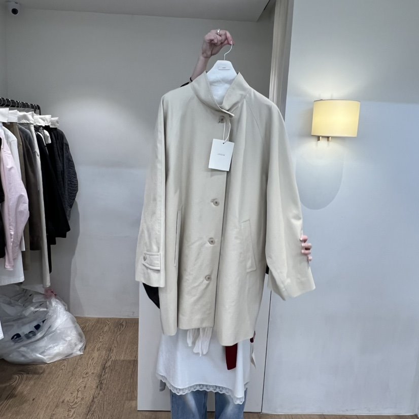 JINSIM東大門代購女裝新款休閑熱賣26春夏真品職業長款風衣JINSIM長款風衣