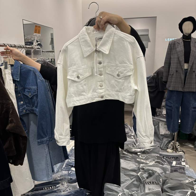 LEHNA韓國代購女裝新品時尚休閑職業26春夏真品推薦熱賣夾克LEHNA夾克