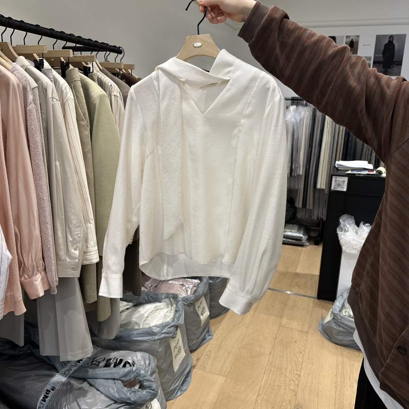 aube nunt東大門實拍女裝新款推薦人氣時尚真品襯衫蕾絲衫aube nunt襯衫/蕾絲衫