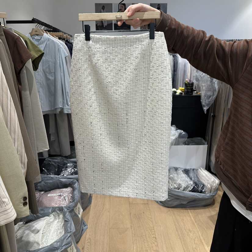 aube nunt東大門直郵女士新品休閑推薦26春夏熱賣職業長裙aube nunt長裙