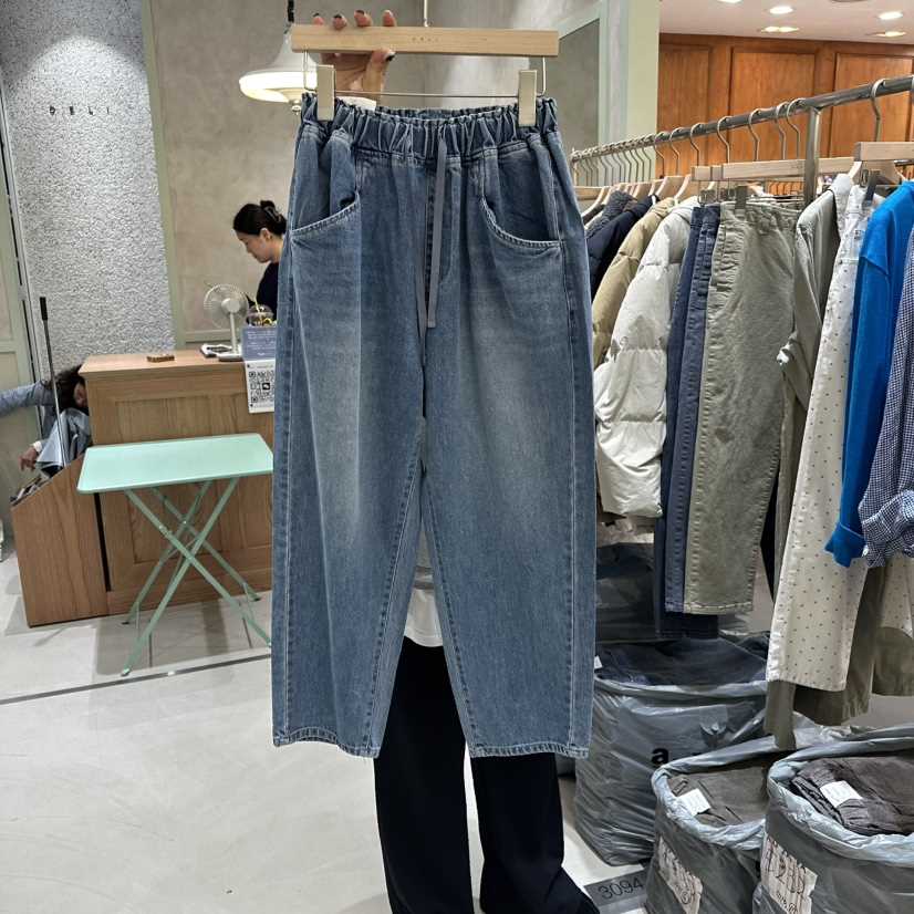 DELI JENNY東大門實拍女裝新款人氣真品時尚26春夏牛仔褲DELI JENNY牛仔褲