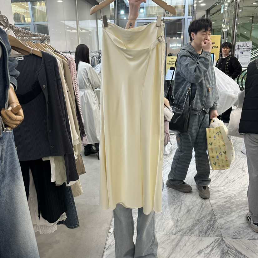 FOUNDATION東大門代購女士新款推薦職業休閑真品熱賣長裙FOUNDATION長裙