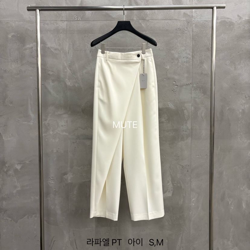 MUTE-P韓國直郵女裝新品人氣職業休閑熱賣時尚推薦休閑褲MUTE休閑褲