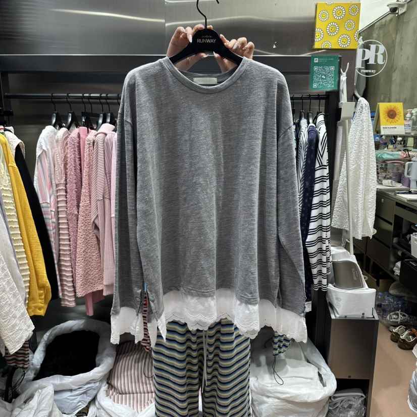 RUNWAY-런웨이韓國代購女士新品職業真品人氣推薦長袖T恤RUNWAY長袖T恤