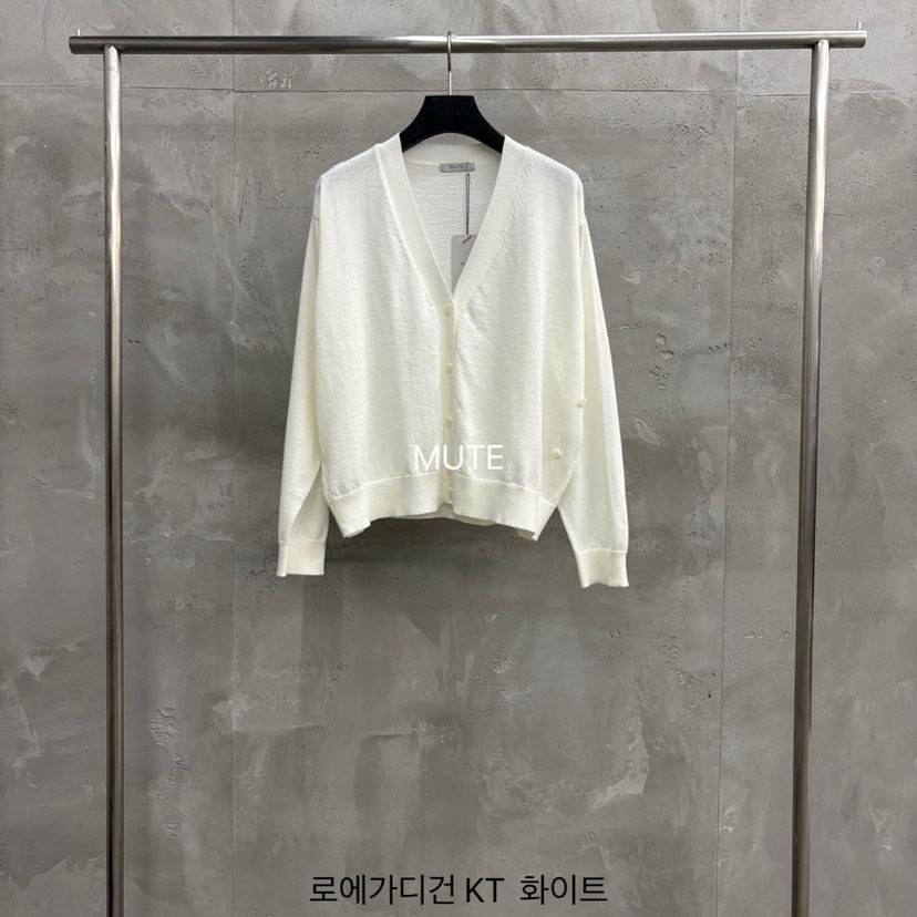 MUTE-P東大門代購女士新款時尚26春夏休閑推薦針織衫開衫MUTE針織衫