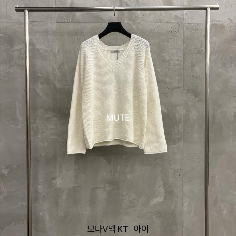 MUTE-P韓國代購女裝新款人氣推薦26春夏職業真品熱賣針織衫MUTE針織衫