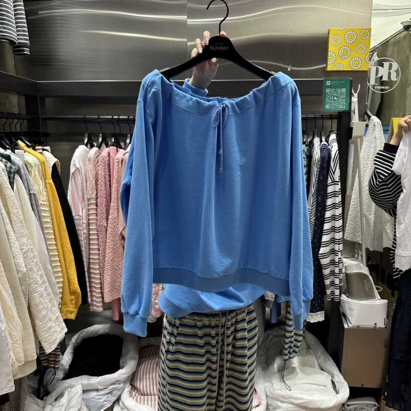 RUNWAY-런웨이東大門實拍女士新品休閑26春夏熱賣推薦衛衣RUNWAY衛衣