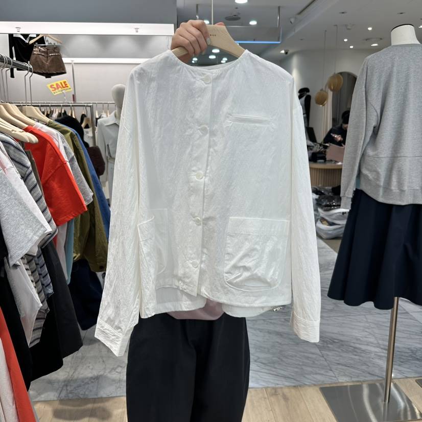 REVE-L韓國代購女士新款休閑人氣26春夏推薦熱賣夾克口袋REVE-L夾克