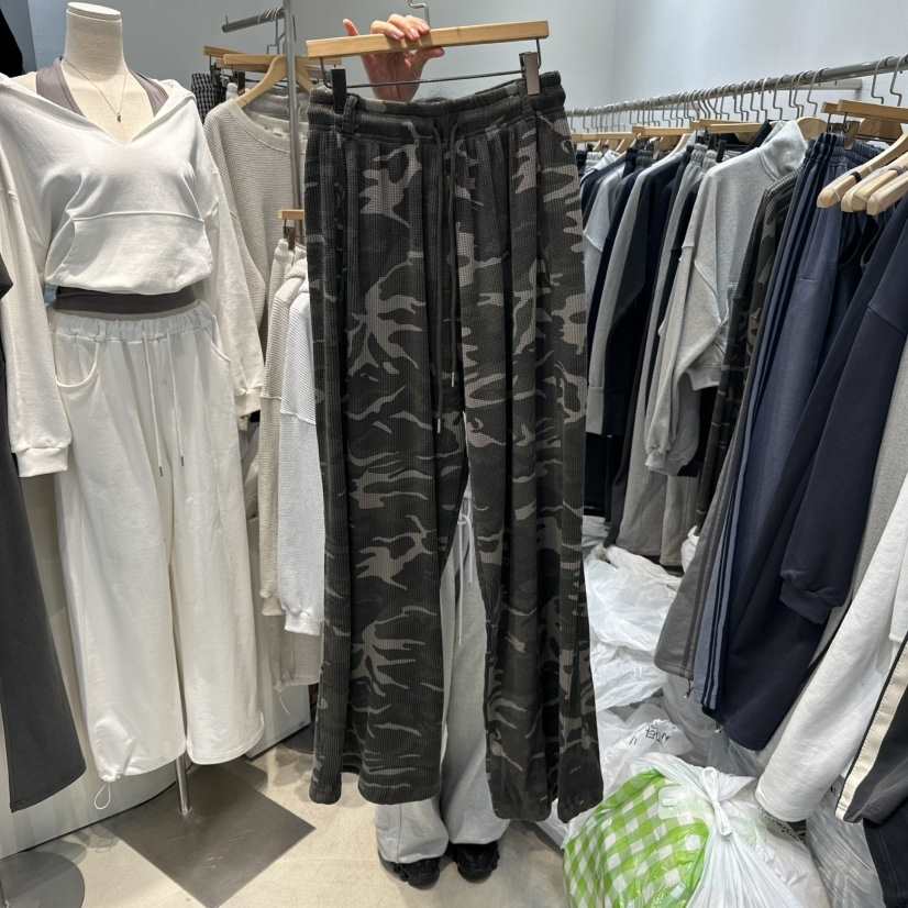 W.FATAL東大門代購女士新品職業推薦人氣時尚休閑褲迷彩W.FATAL休閑褲