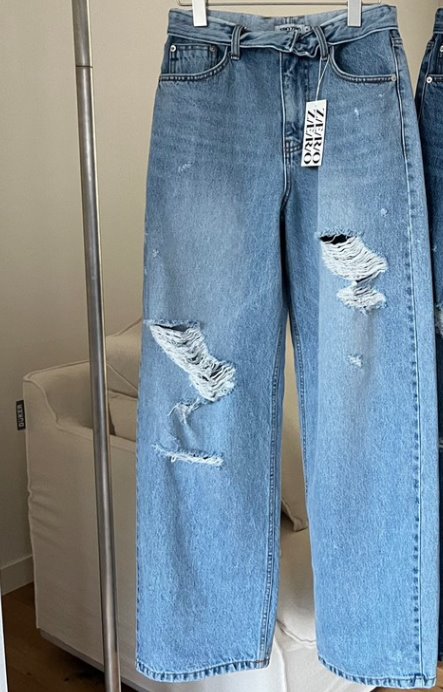 ZEROZERO東大門實拍女士新款休閑熱賣26春夏人氣職業牛仔褲ZEROZERO牛仔褲