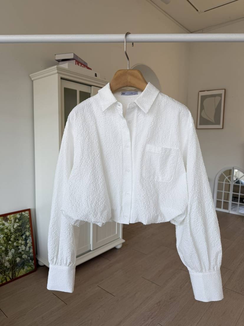 SOLAR韓國代購女裝新款真品推薦休閑時尚26春夏襯衫蕾絲衫SOLAR襯衫/蕾絲衫