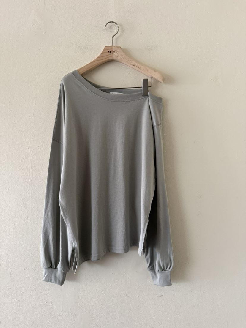 MENG東大門直郵女裝新款真品職業休閑26春夏人氣推薦長袖T恤MENG長袖T恤