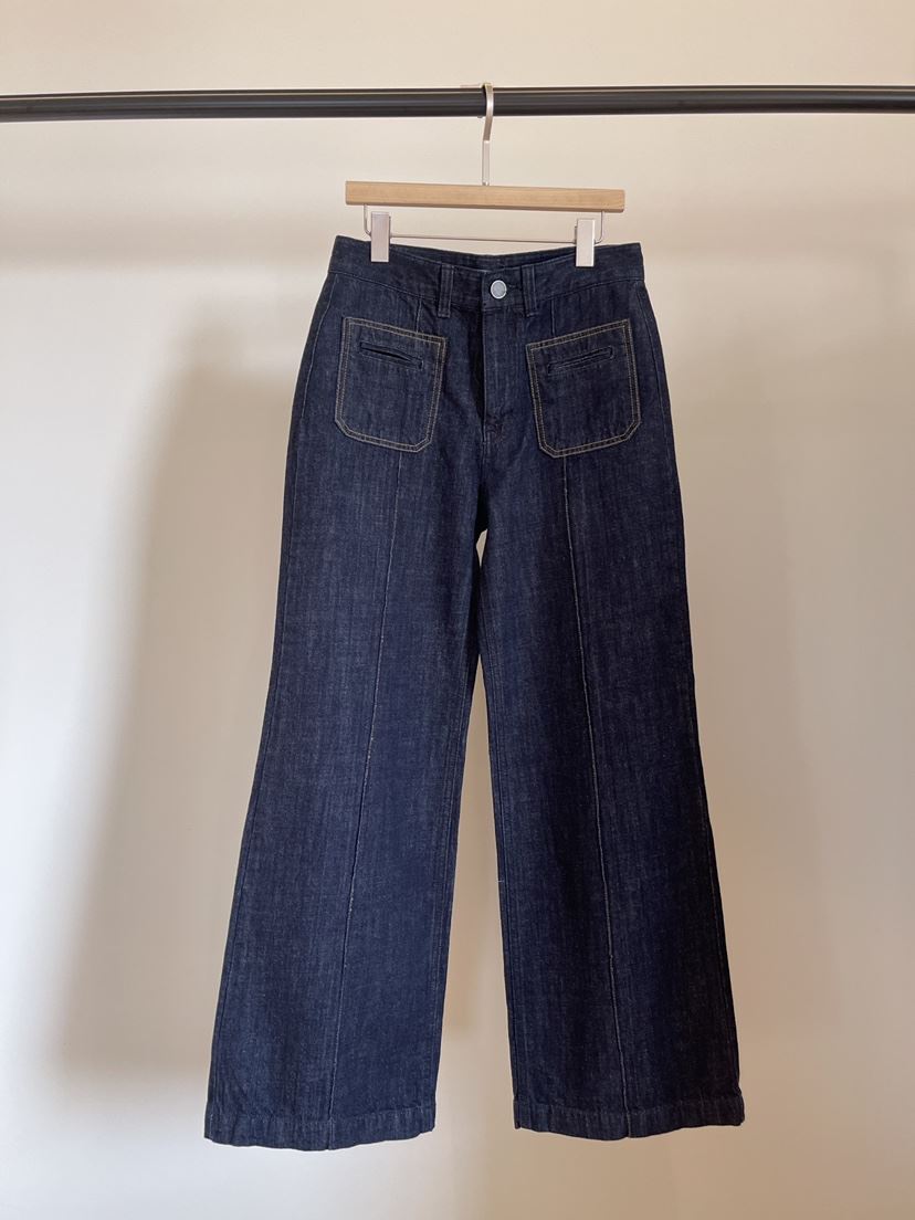 THE MUI東大門直郵女裝新款人氣時尚26春夏熱賣牛仔褲口袋THE MUI牛仔褲