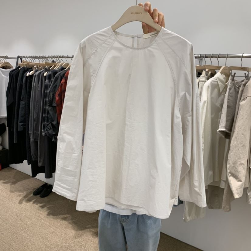 SELF SERVICE東大門直郵女裝新款真品推薦職業襯衫蕾絲衫SELF SERVICE襯衫/蕾絲衫