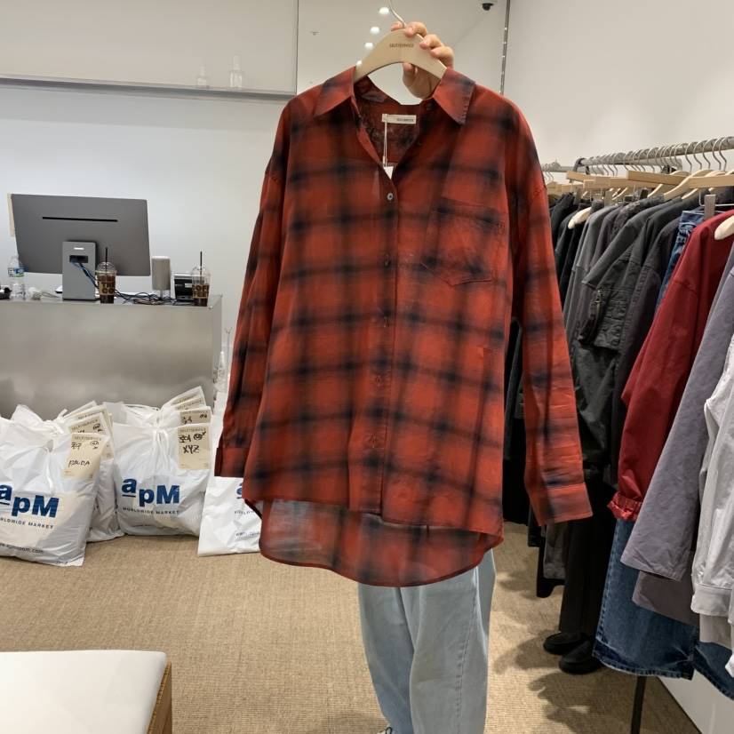 SELF SERVICE東大門直郵女士新品職業休閑26春夏襯衫蕾絲衫SELF SERVICE襯衫/蕾絲衫