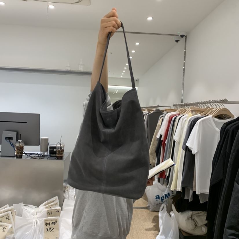 SELF SERVICE韓國代購女裝新品職業真品26春夏單肩斜跨包牛皮SELF SERVICE單肩/斜跨包