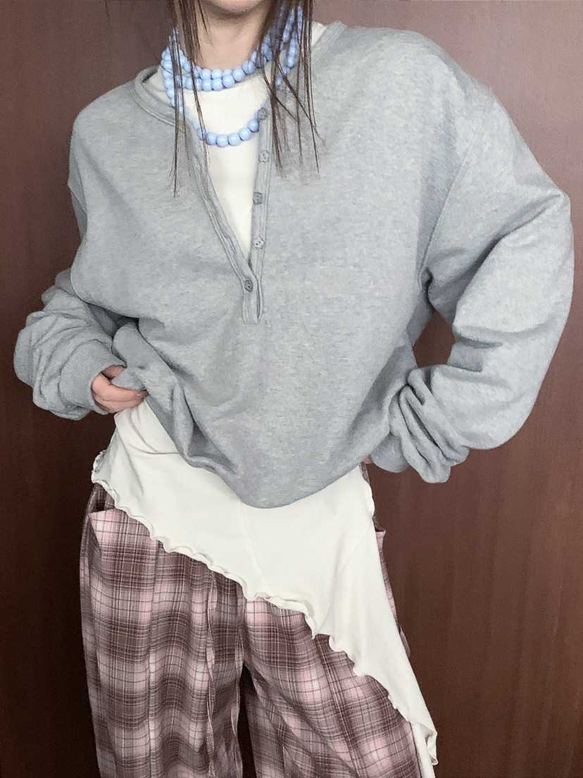 JKICHI東大門代購女士新款人氣26春夏時尚真品推薦休閑衛衣JKICHI衛衣