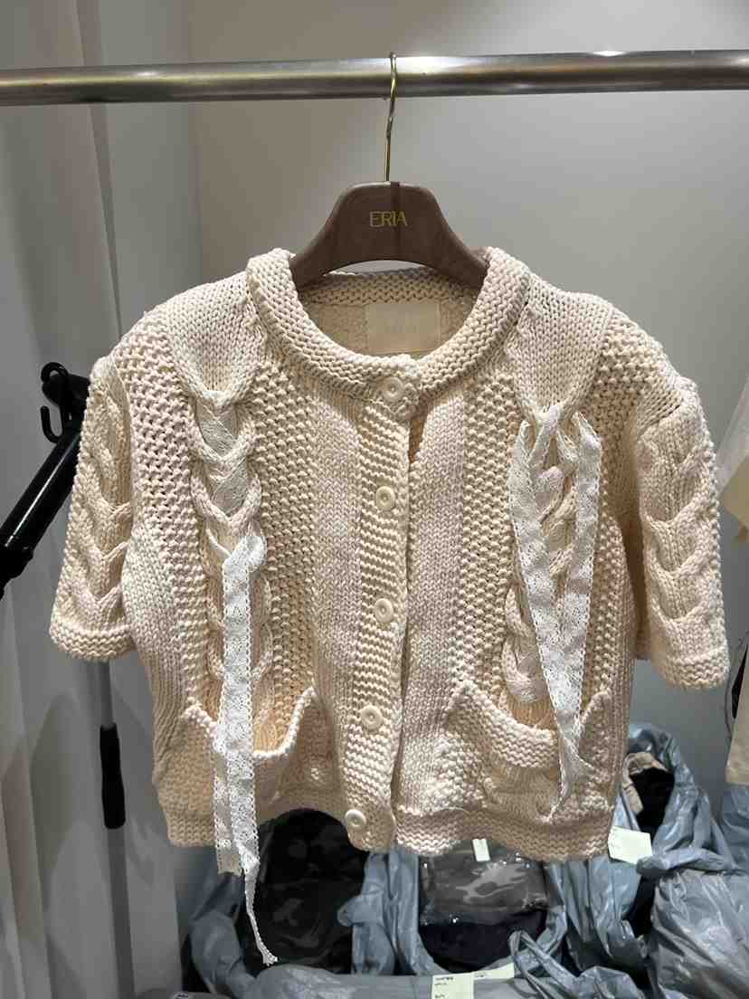 HUE/ERIA韓國直郵女裝新品休閑26春夏職業人氣時尚針織衫HUE/ERIA針織衫