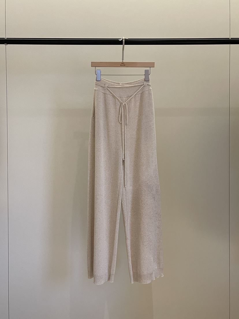 THE MUI東大門代購女士新品時尚職業真品休閑褲含腰繩腰帶THE MUI休閑褲