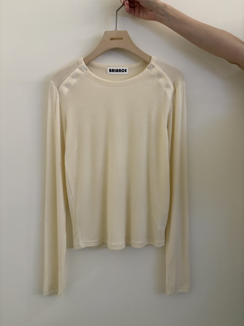 BALANCE韓國代購女裝新品26春夏休閑推薦時尚真品長袖T恤BALANCE長袖T恤