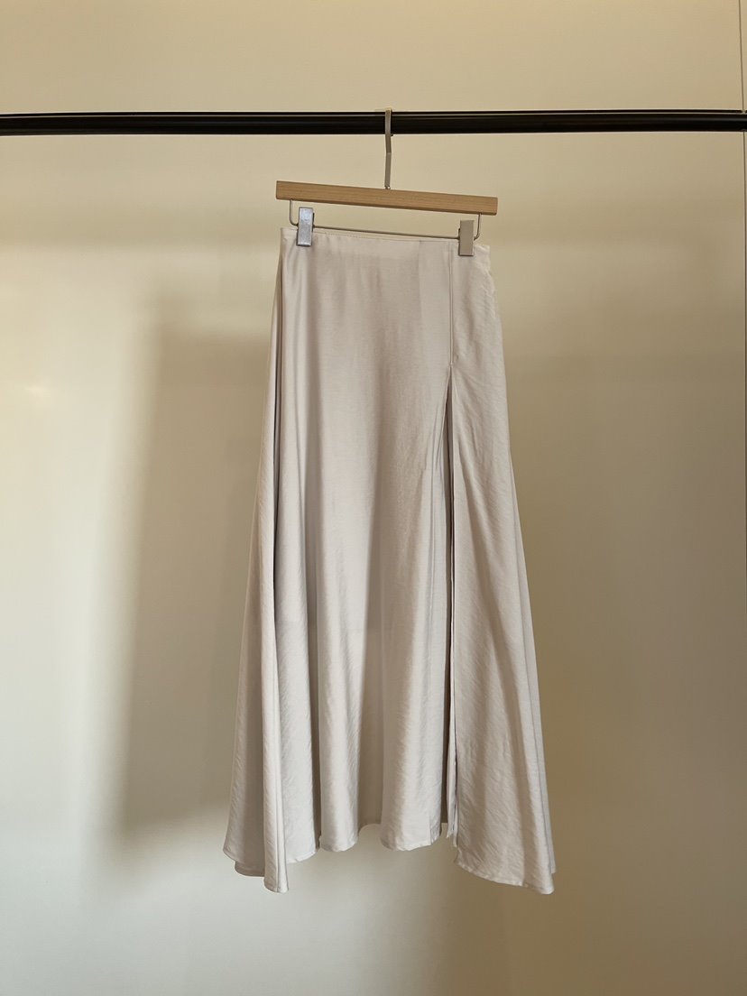 THE MUI東大門實拍女裝新款職業休閑26春夏真品長裙雙層THE MUI長裙