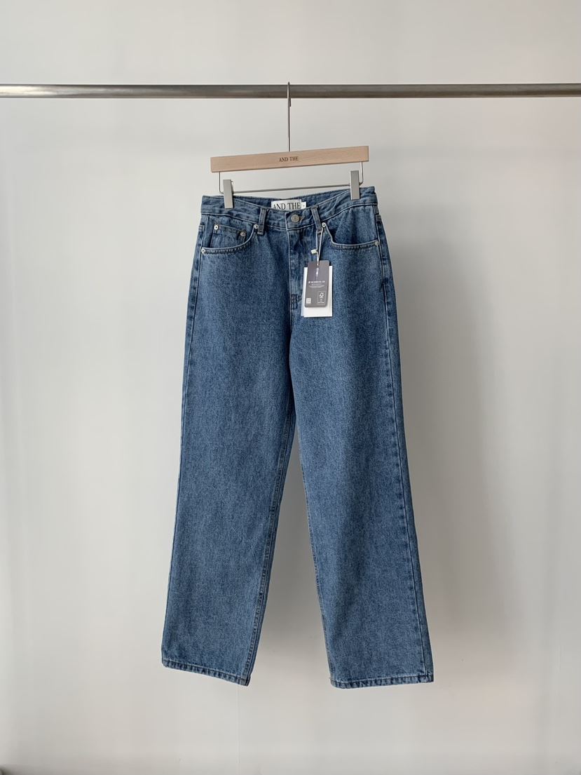 AND THE東大門實拍女士新品人氣真品熱賣推薦職業牛仔褲AND THE牛仔褲