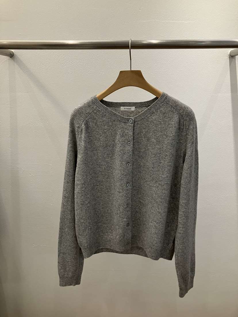 FL LANEL韓國直郵女裝新品26春夏熱賣針織衫羊絨圓領開衫FL LANEL針織衫